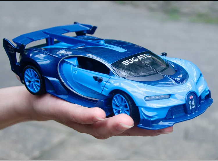 1:24, высокая симуляция, Bugatti GT, спортивный гоночный автомобиль, сплав, модель автомобиля, бутик, дисплей, четыре автомобиля с открытой дверью, игрушки для детей, подарки