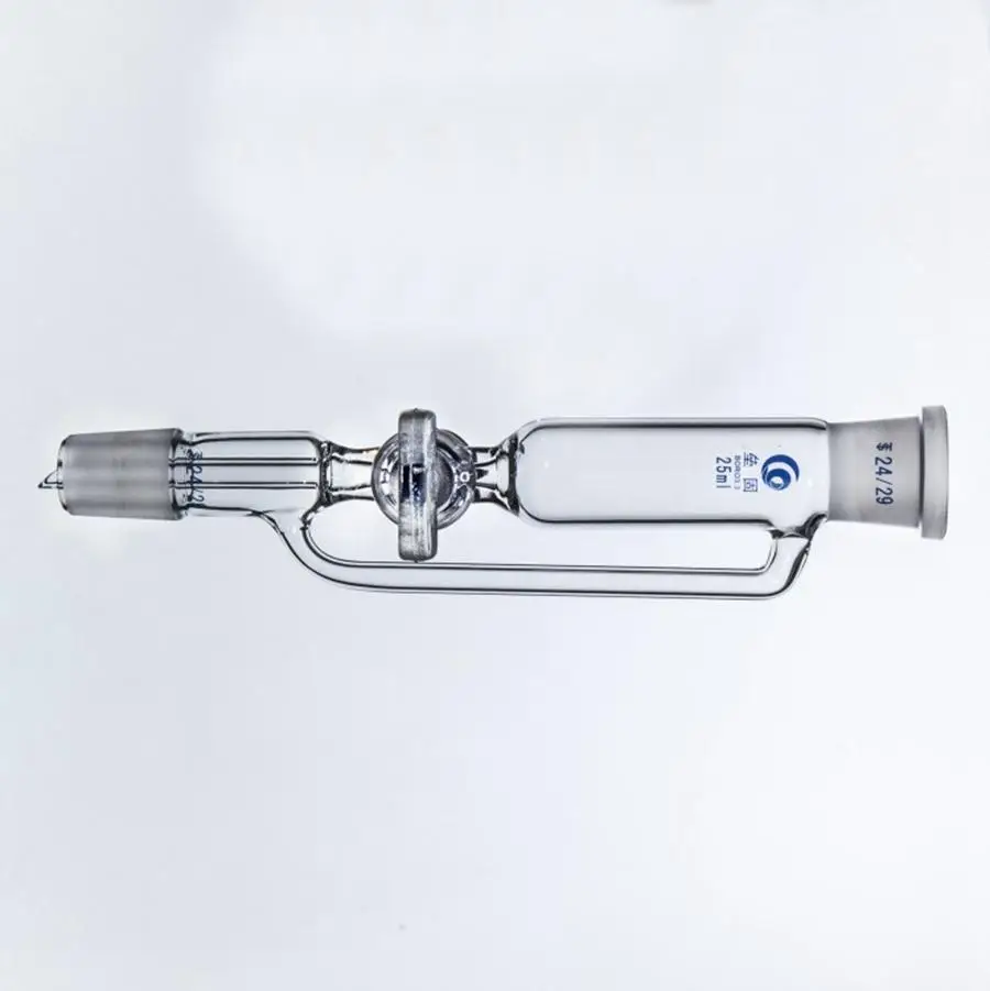 25ml 24/29 Joint Boresilicate Glass Chemistry Laboratory Pressure Equalizing Addition Funnel With Stopcock | Канцтовары для офиса