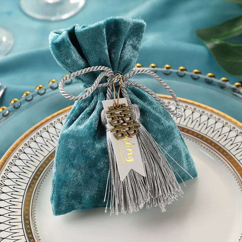 10 шт. Подарочная коробка для конфет и тортов вечерние сумки помолвки украшения