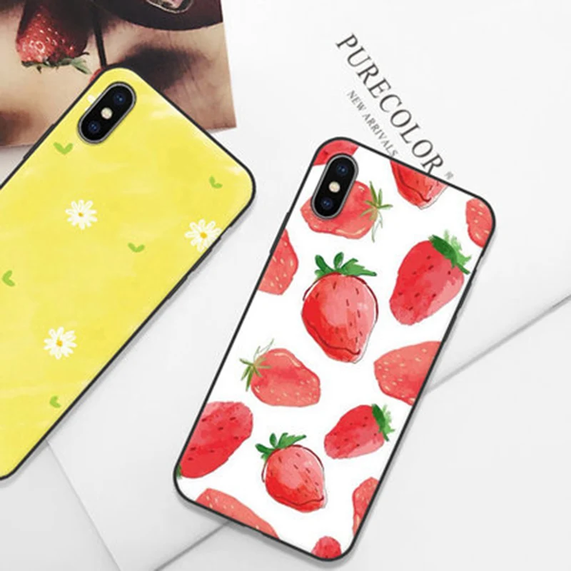 5 8 &quotКрышка корпуса ля iphone X Ретро мультяшный мягкий чехол для телефона iphoneX