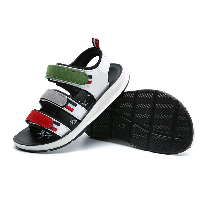 Летняя детская обувь для маленьких и больших детей Модная уличная дышащая