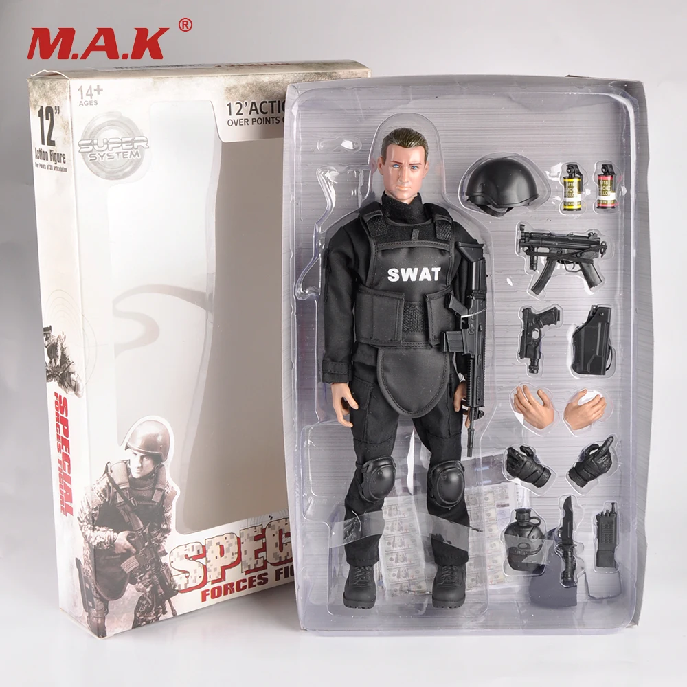 1/6 весы NB06A Мужская солдатская Модель 12 дюймов Swat SDU уплотнения полный набор