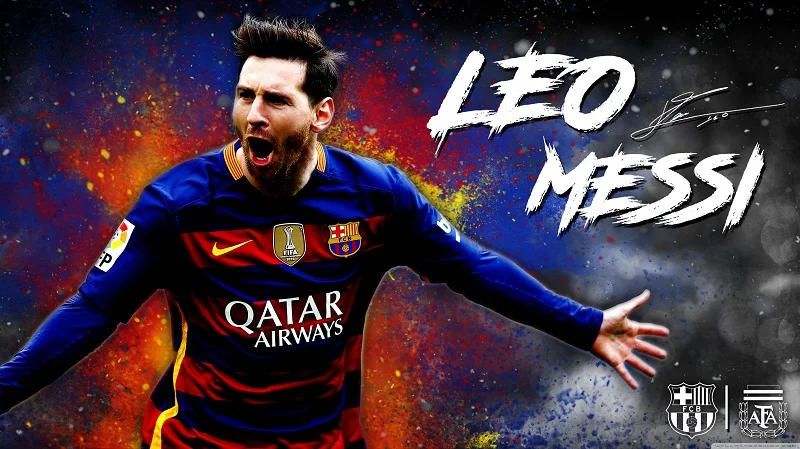 messi HD Печать звезда футбола C Роналду Месси баскетбольная звезда Коби Печать на холсте - Цвет: messi