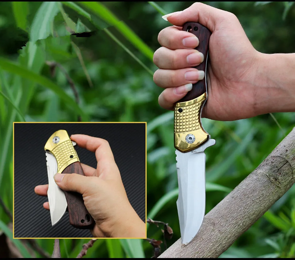 Охотничий складной армейский нож для кемпинга выживания EDC Карманные Ножи ручной