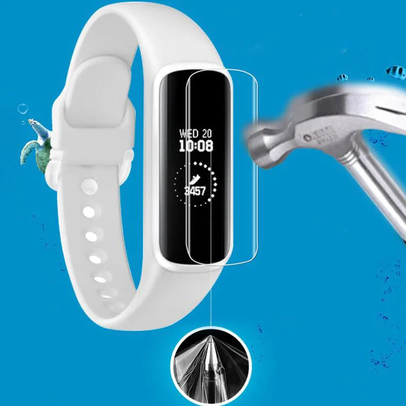 Мягкая защитная пленка из ТПУ с полным покрытием для Samsung Galaxy Fit R370/ e R375 2 шт.