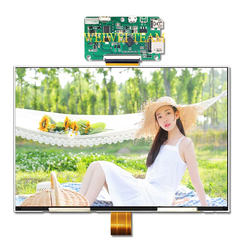 full kit Новая версия 8,9 дюйма 2K 2560X1600 модуль ЖК-экрана TFTMD089030 панель дисплея hdmi к mipi плата контроллера для DIY проекта - Цвет: full kit