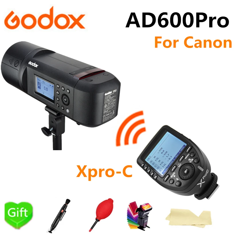 Godox AD600Pro TTL Внешний литий ионный аккумулятор 2 4G Беспроводная система X студийная