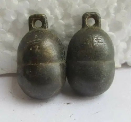 Ручная скульптура в древнем китайском стиле старая медная (на удачу) колокольчик