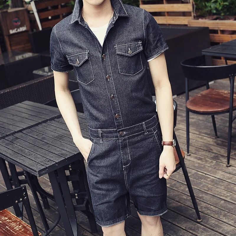 Новинка! 2017 японский мужской ретро уличный повседневный комбинезон тонкий