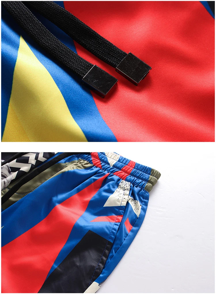 LONMMY рубашки с короткими рукавами для мужчин camisa мужской тонкий Дракон узор рубашки+ шорты Винтаж повседневное для мужчин рубашк
