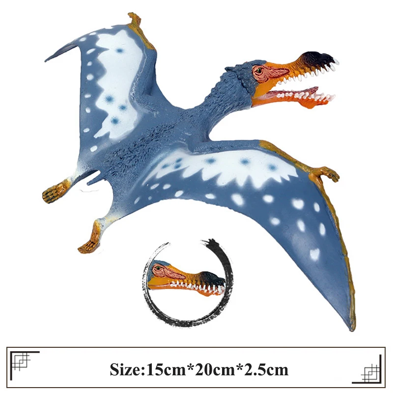 ПВХ животное статическая игрушка динозавр мир твердая модель древняя Магия