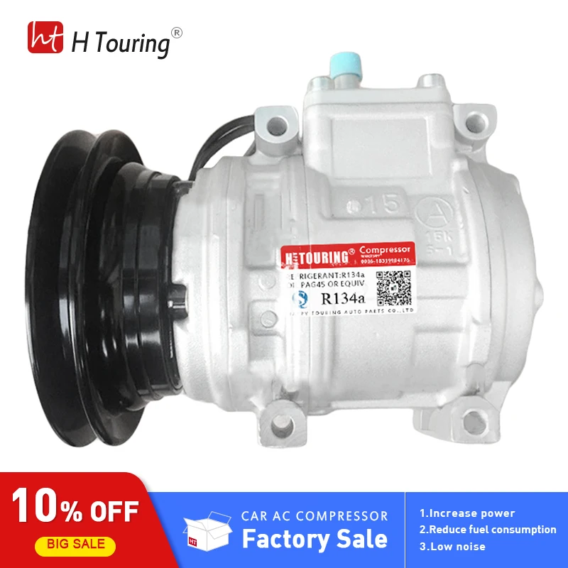 Для 10PA15L ac компрессор Тойота land cruiser 80 серии 447200-0986 447200-0982 447300-1170 447200-0980 4472000980 4472000982