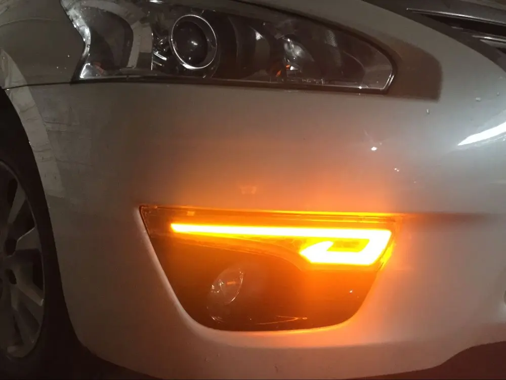 Бесплатная доставка 2 шт./компл. высокое Мощность светодиодный DRL Дневной