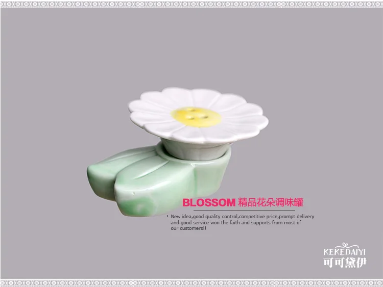 100 компл. &quotBlossom&quot Керамика соль и перец шейкеры Кухня свадебной свадьбу душ