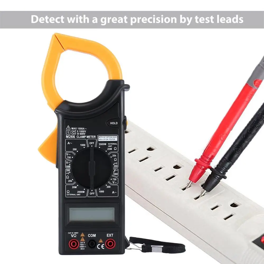Многофункциональный M266 Напряжение Ток Сопротивление Температура Цифровой