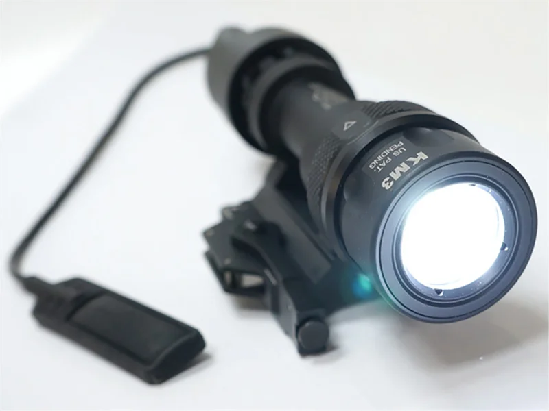 CQC Airsoft M952V Scout Light QD Mount Tactical LED Flashlight Paintball Hunting Rifle Weapon | Спорт и развлечения