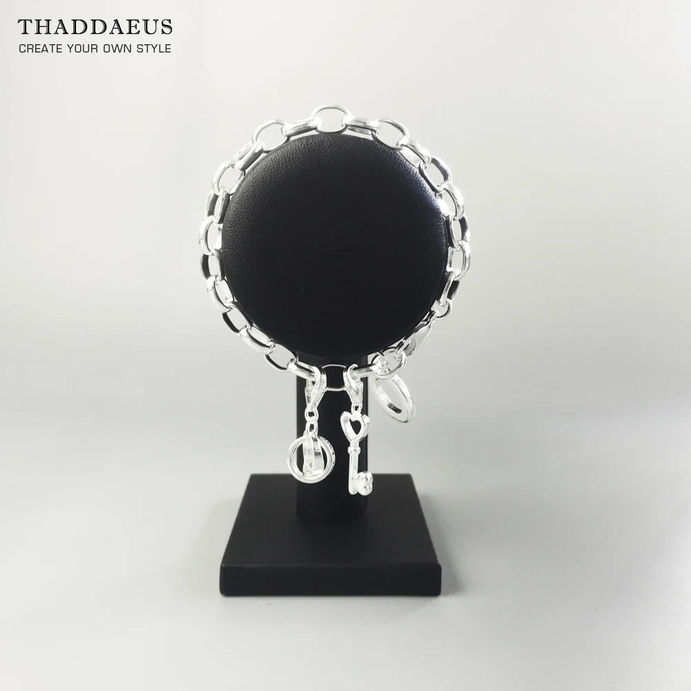 Женский браслет с шармами Love Key в европейском стиле ювелирные изделия Glam Good для Soul