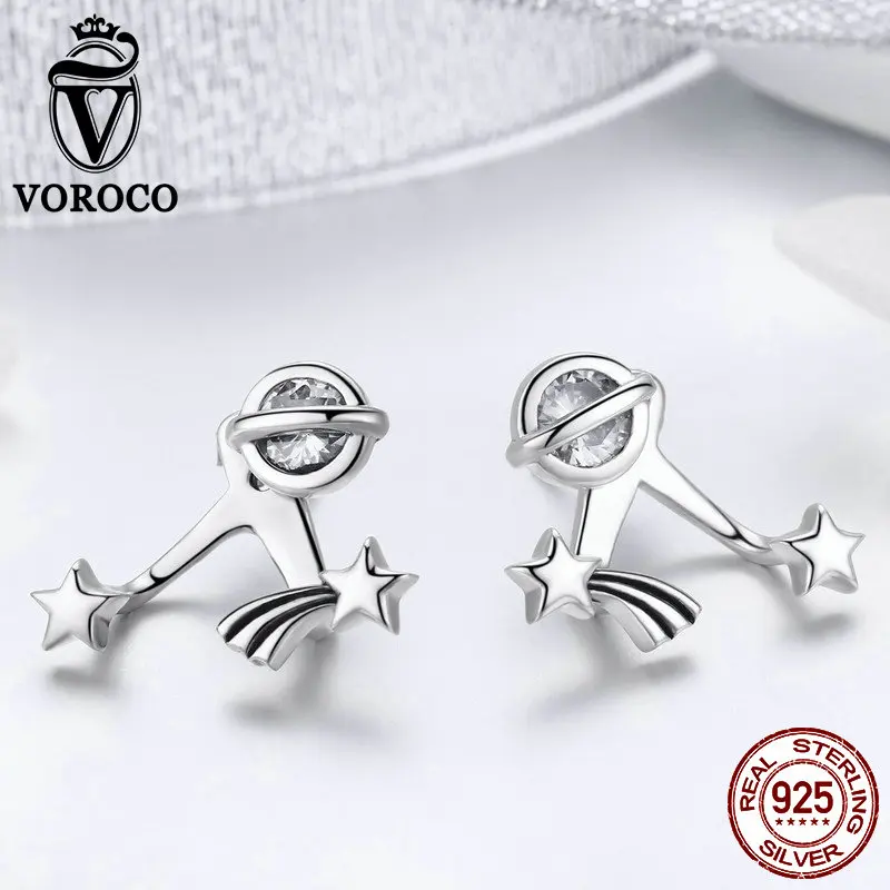 Женские серьги из серебра 925 пробы с фианитами | Украшения и аксессуары