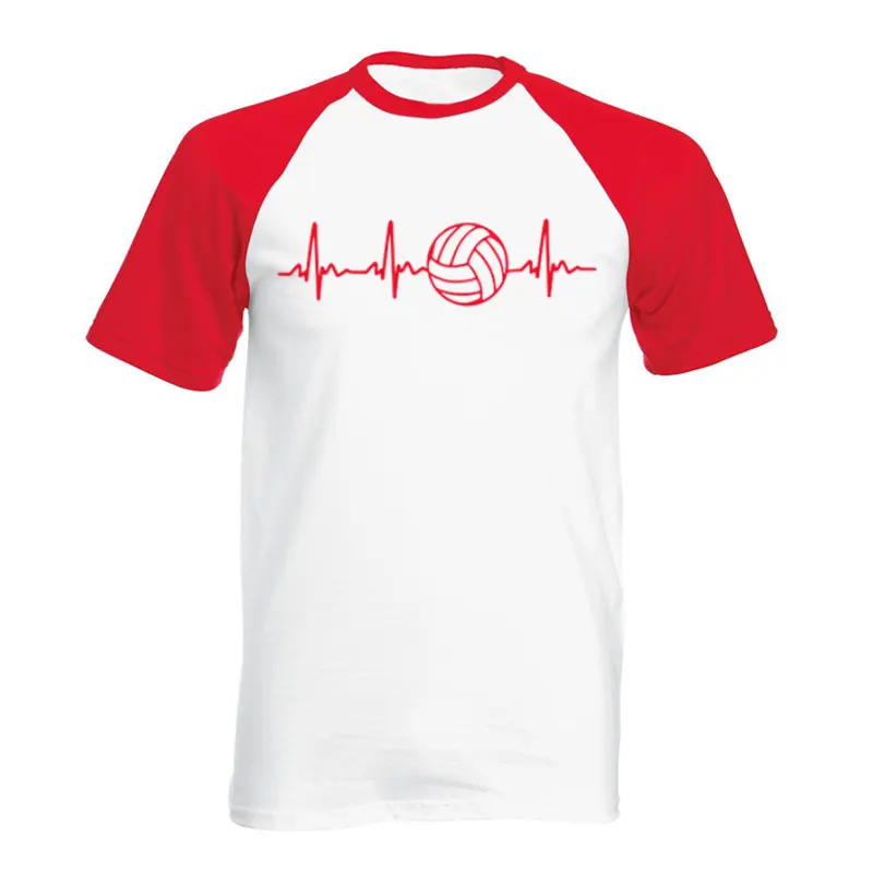 Summer New Funny Men Love Volleyballer T Shirt Short Sleeve O-Neck Cotton T-shirt Men's Clothing Tops Loose Size