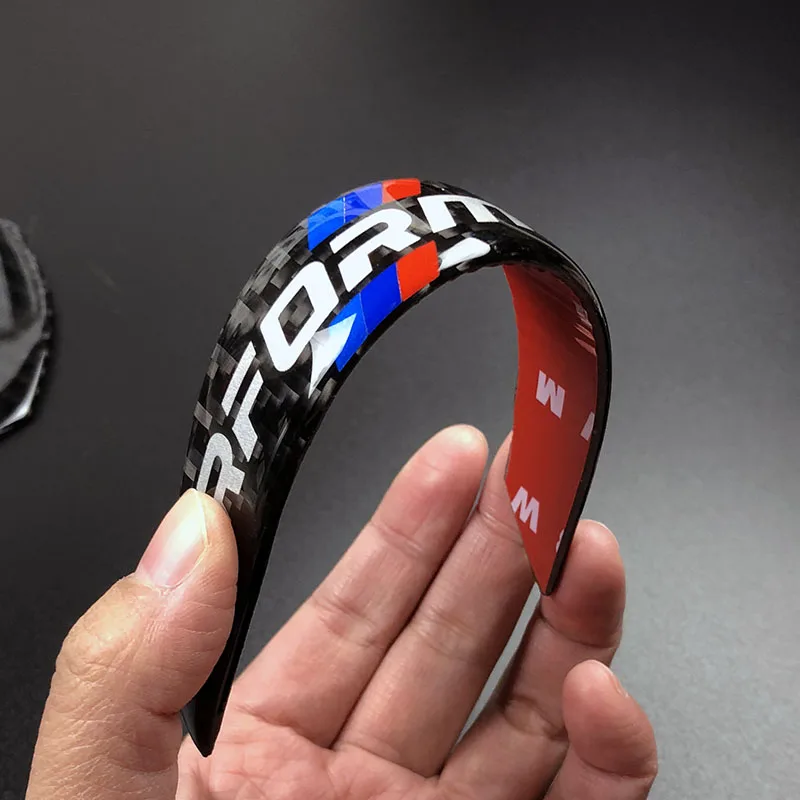 4 шт. защитные наклейки на двери автомобиля из углеродного волокна|Наклейки