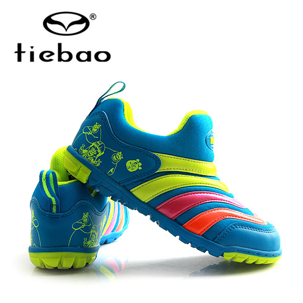 Детская футбольная обувь TIEBAO для футбола детская футбольные кроссовки TF