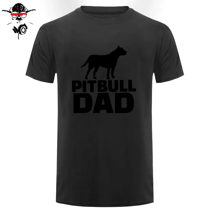 Концертные футболки Pitbull, папа, собака, мужские футболки с коротким рукавом, одежда с принтом, Мужская хлопковая футболка с круглым вырезом, серая мужская футболка - Цвет: 24