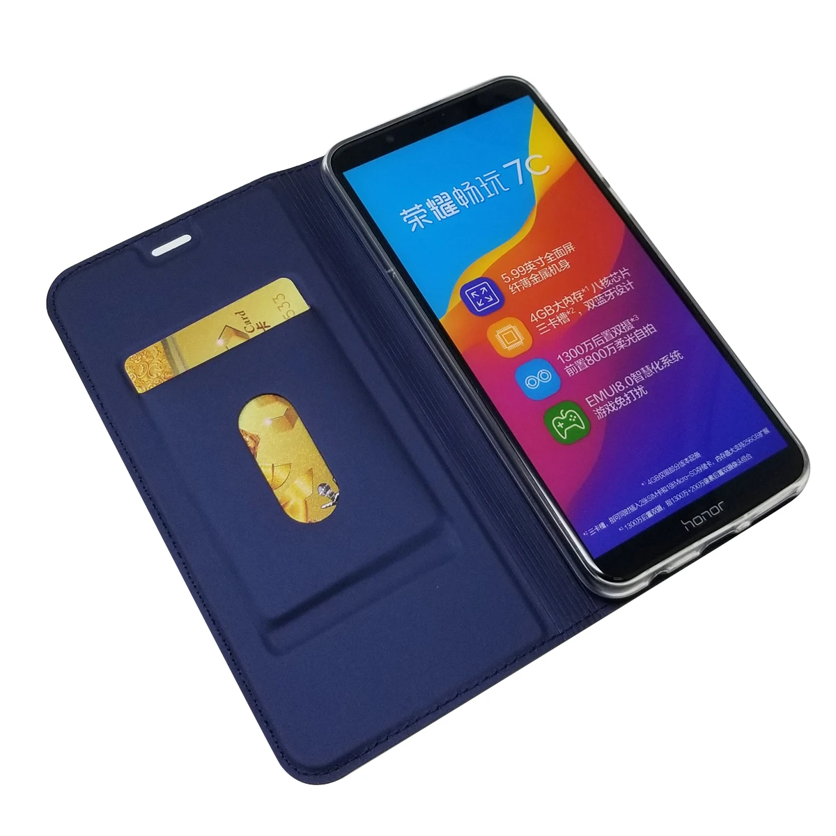 Ультратонкий чехол для huawei Honor 7C 5," 5,99" Магнитный адсорбционный чехол для huawei Honor 7C Pro 5,9" матовый чехол