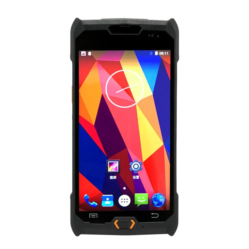 Портативный КПК-сканер штрих-кодов с сенсорным экраном 5 дюймов Android 9 0