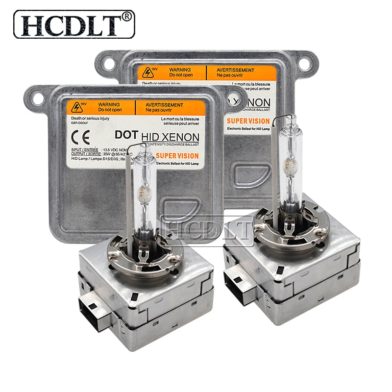 HCDLT оригинальный 55 Вт D1S ксенон HID комплект D3S 35 Автомобильный свет балласт авто