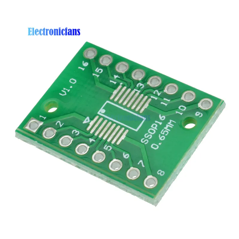 10 шт. SOP16 SSOP16 TSSOP16 к DIP16 0 65/1 27 мм IC АДАПТЕР печатная плата|board board|board pcbboard to board |