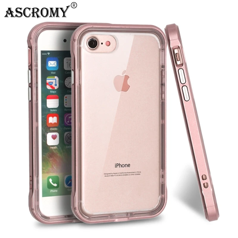 Противоударный двухслойный Гибридный защитный чехол для iPhone 8 6 6s 7 Plus 5S 5 SE X XS