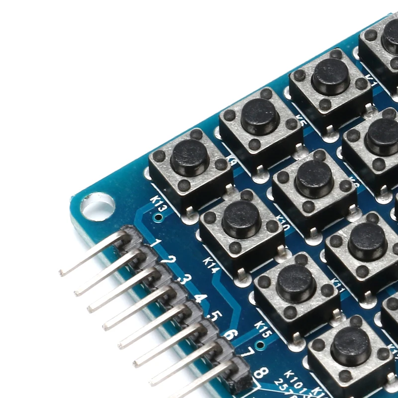 Матричная клавиатура 4x4 4*4 плата с аксессуарами для MCU матричная 16 кнопками Arduino