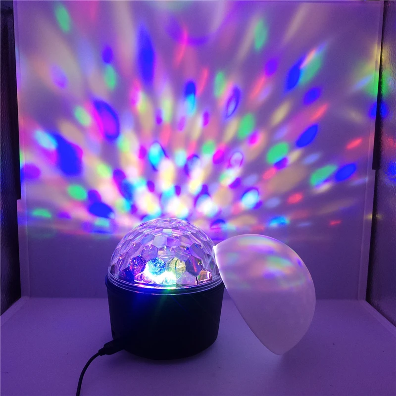

LED Bluetooth Disco Ball with Speaker and AUX Port Party Light Stage Lighting Effect Disco Light Magic Ball Light for Home Party