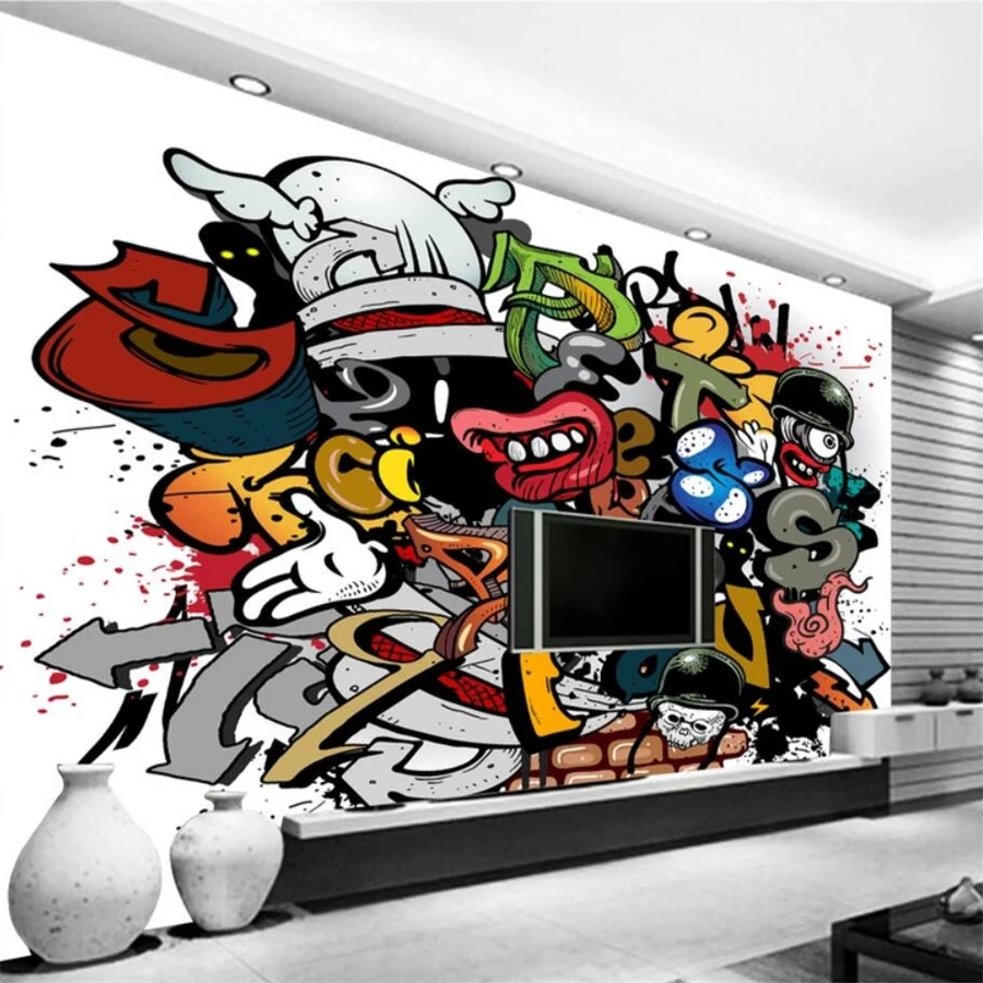 Пользовательские 3d большие обои Лавандовый пейзаж фрески поле ТВ фон Настенная