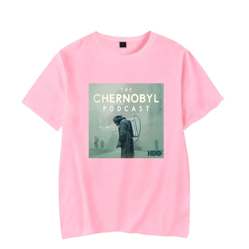 Чернобыльская one piece Kpop мужская футболка Летняя Harajuku Camiseta Топы уличная забавная