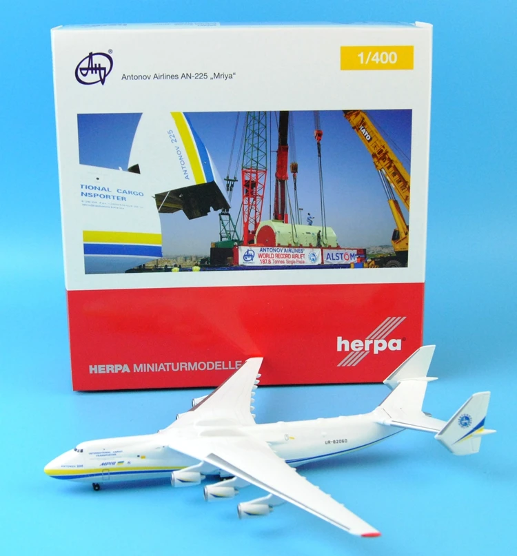 Новинка: Herpa 562287 UR-82060 Мрия 1:400 AN-225 Готовая модель