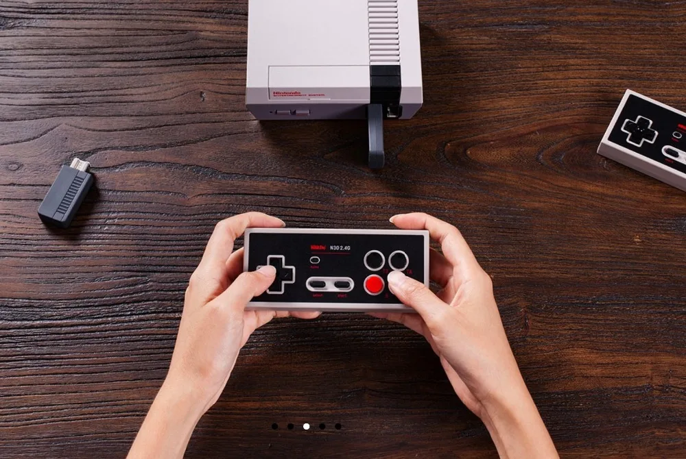 

Новый беспроводной геймпад 8BitDo N30 2,4G NES Classic Edition