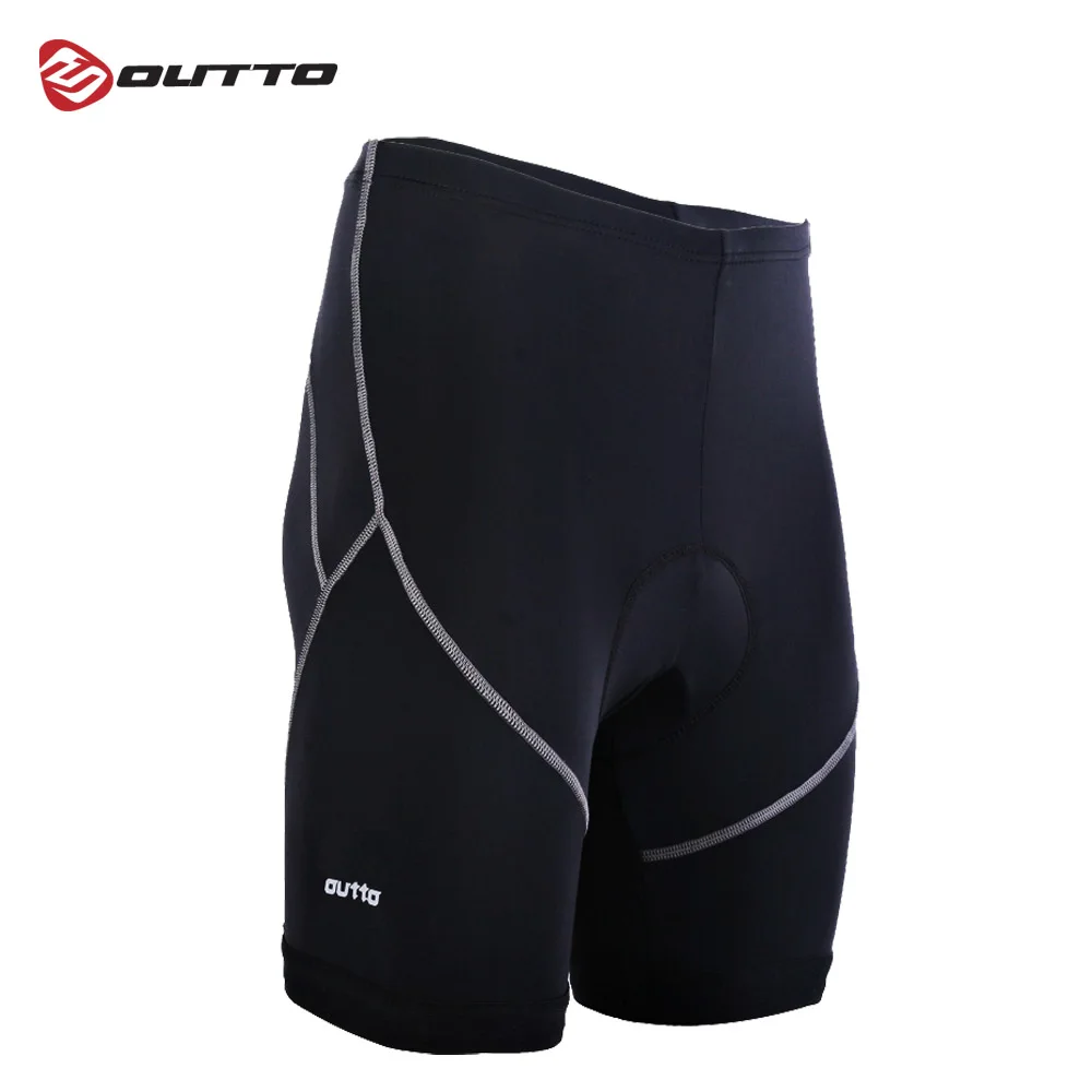 

Outto Men's Quick Dry Cycling Shorts Gel Padded Compression Tights Shorts Breathable Road Bike Shorts Reflective Bicycle Tights