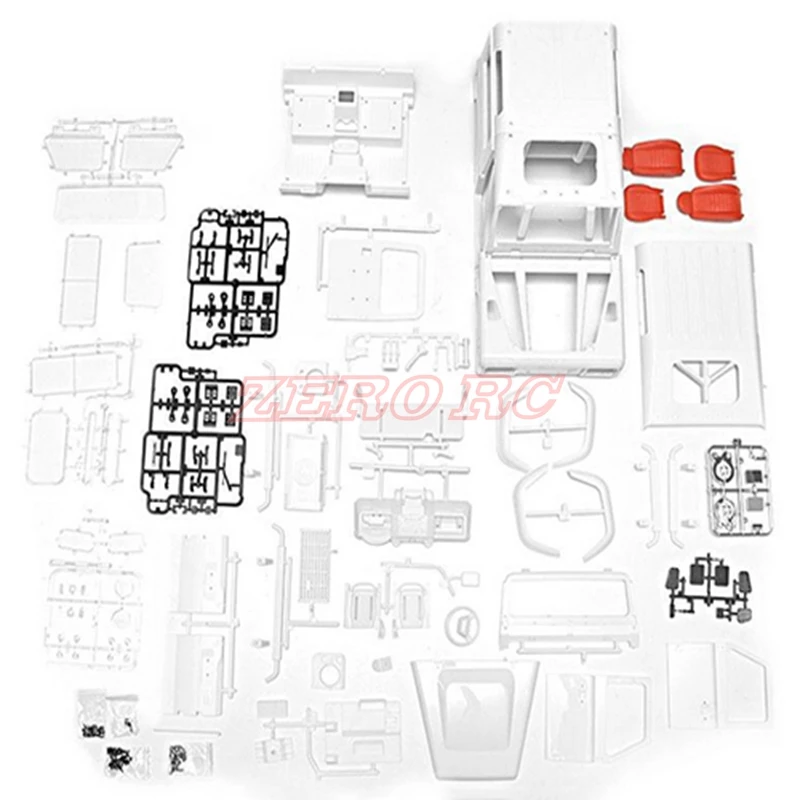1/10 RC Scale Gelande II D90 комплект жестких пластиковых корпусов оболочки 275 мм Колесная