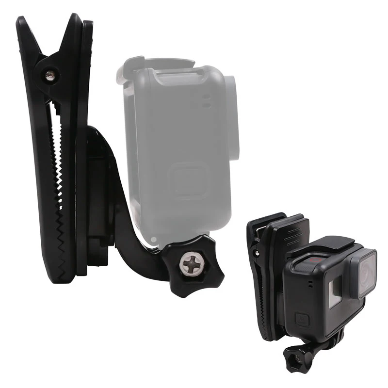 Зажим для шапочки с поворотом на 360 градусов зажим J Hook GoPro Hero 7 6 5 4 Sjcam Sj6 Xiaoyi 4K экшн