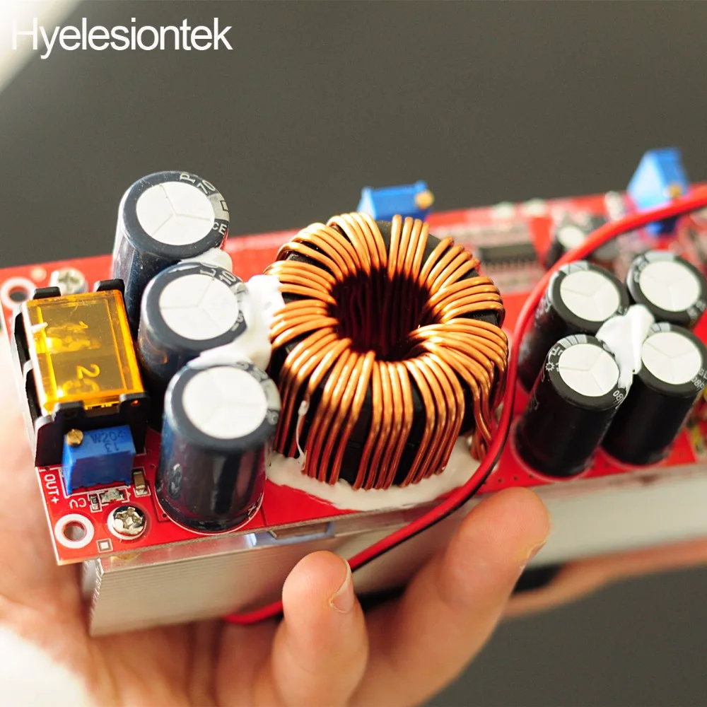 1500W 30A CC CV повышающий преобразователь постоянного тока с DC-DC шаг вверх Питание Регулируемый Модуль DC 10 V-60 V-12 V-90 V DIY kit электрический блок модули