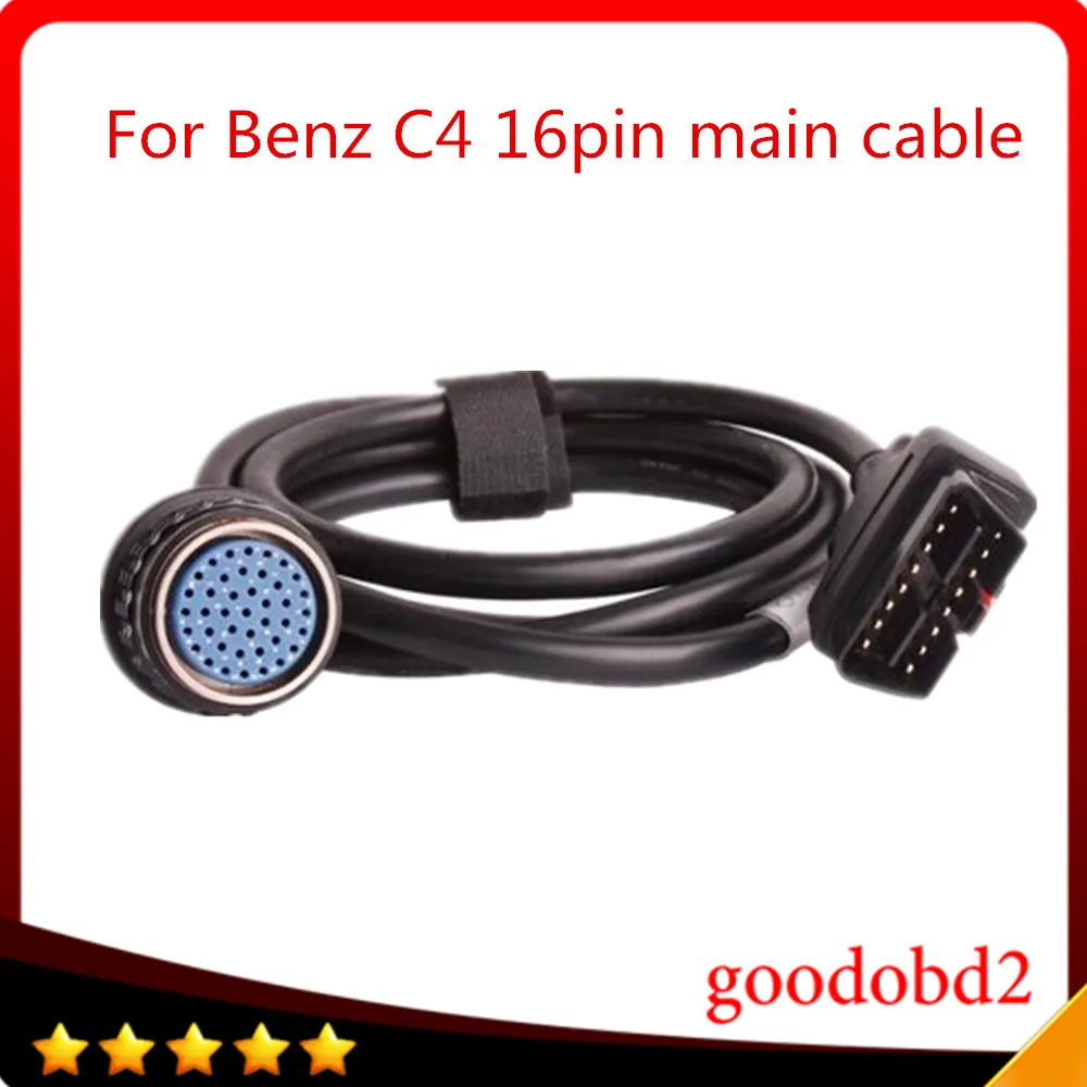Для Benz SD Connect MB Star C4 OBD2 16PIN кабель OBD II 16 контактный МИАН тесты инструменту