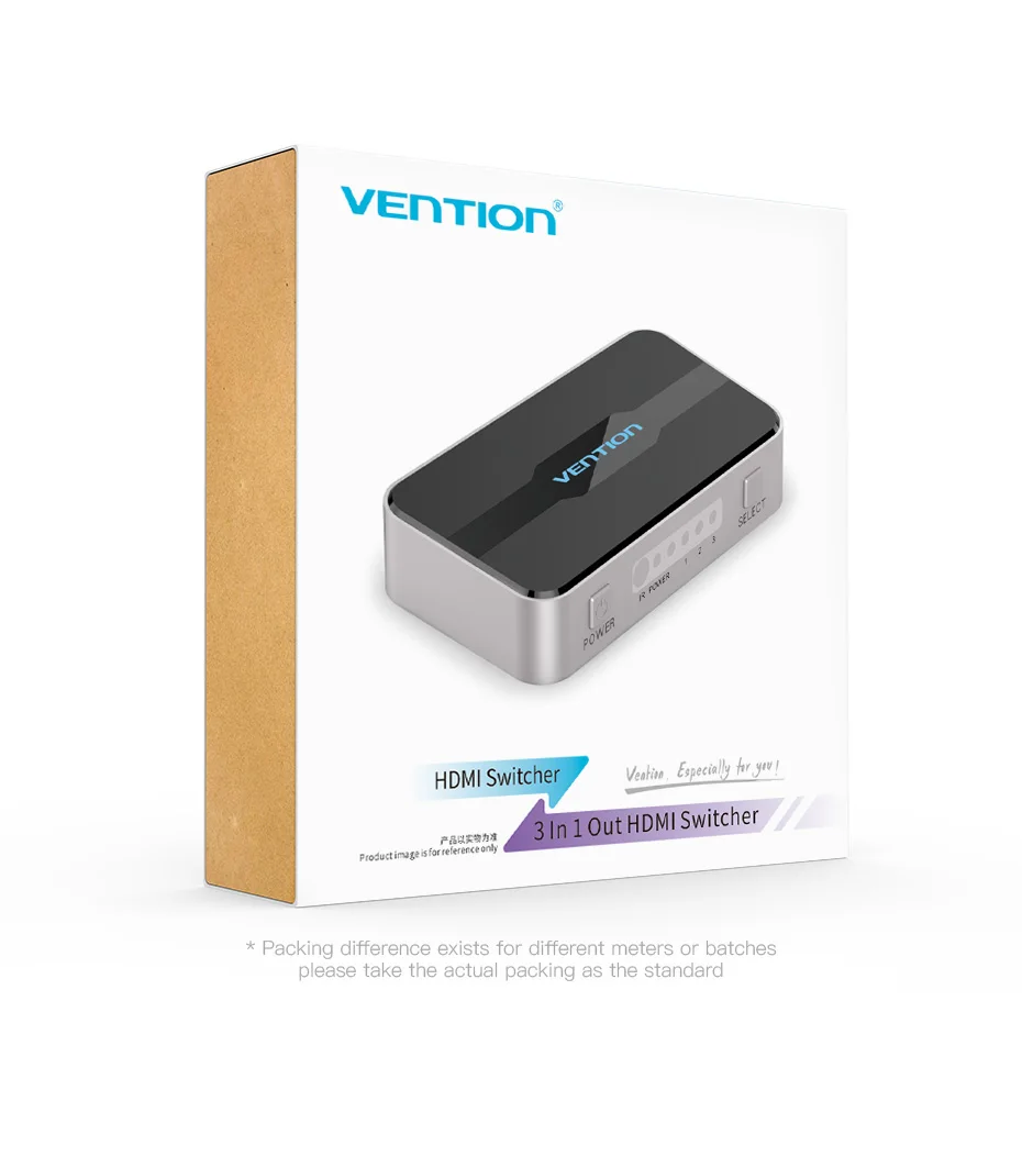 Vention 3 входа 1 выход HDMI переключатель HDMI разветвитель HDMI кабель с аудио для xbox PS3 Smart HD 1080P HDMI 5 вход 1 выход