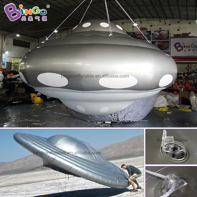 Надувной герметичный шар UFO 2 5 м ПВХ изготовленный на заказ украшение для рекламы