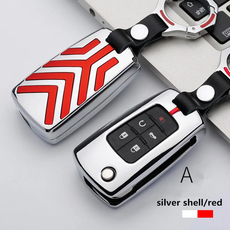 Брелок для ключей из цинкового сплава держатель чехол Buick Chevrolet Cruze Aveo TRAX Защитные