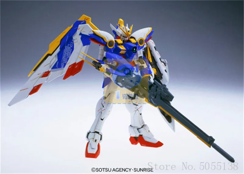 Bandai Gundam модели на в сборе 69489 мг 1/100 XXXG-01W крыло робот Гандам Рисунок Аниме Драконий жемчуг игрушки Рисунок подарок