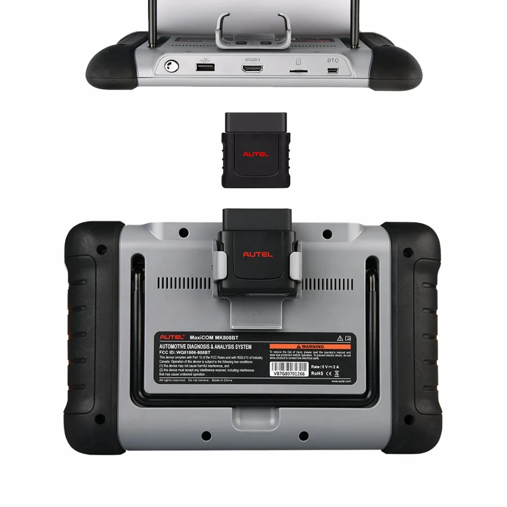 Autel MaxiCOM MK808 BT OBD2 автомобильный диагностический инструмент Автомобильный сканер диагностические функции EPB/IMMO/DPF/SAS/TMPS сброс