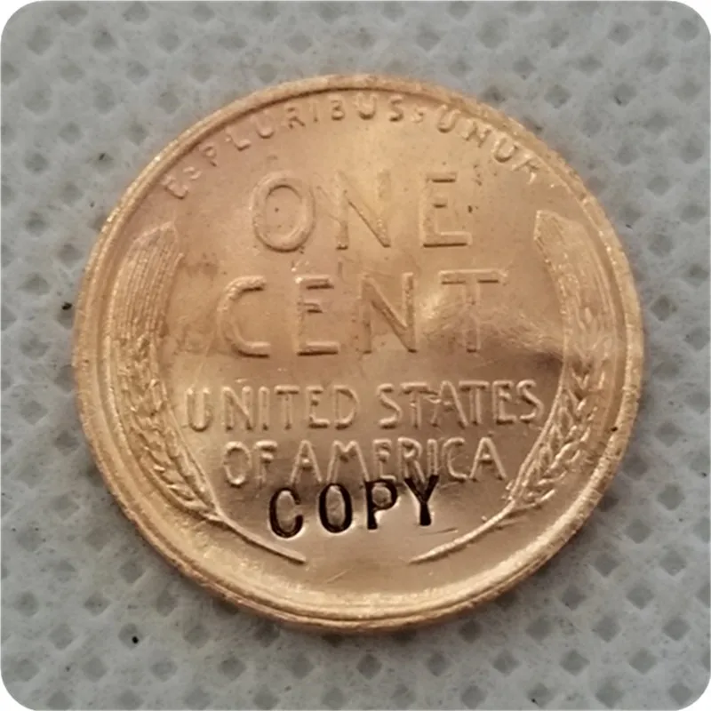 Копия 1955 Double Die Obverse Lincoln пшеничная цент Пенни КОПИЯ монета | Дом и сад
