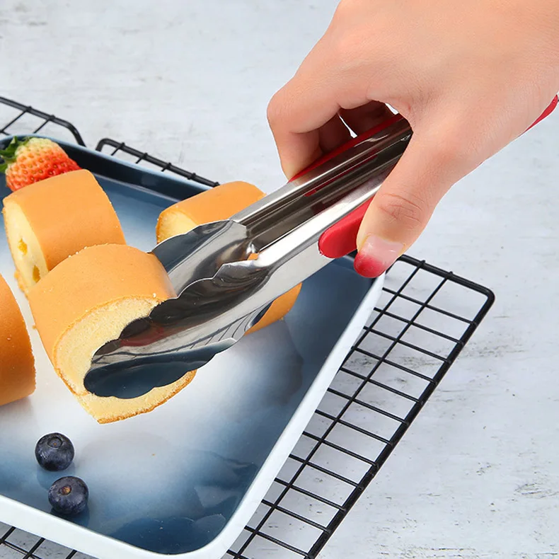 Бытовые кухонные гаджеты пищевой зажим из нержавеющей стали барбекю фуршетные