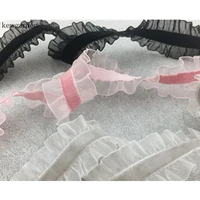 kewgarden 25mm 2 5cm velvet elastic ribbon diy bowknot accessories satin ribbons handmade riband tape hair band 3ylot